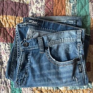 Silver Jeans Dark Blue Denim